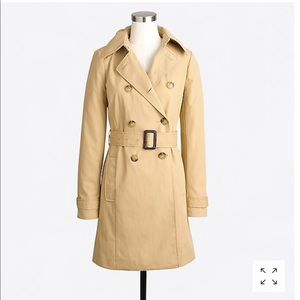 J Crew Petite Trench Coat
